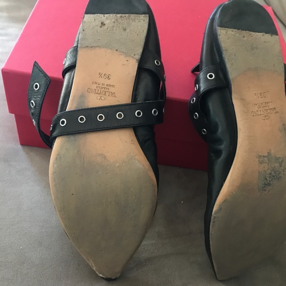 Valentino pointed toe ballet flats, 39.5 - Picture 13 of 16